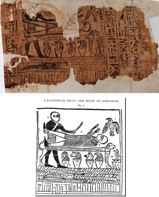 Original Papyri for Facsimile No. 1