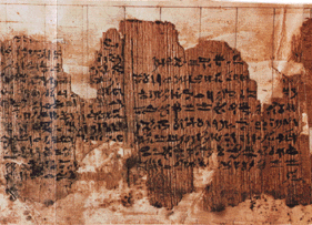 Sensen text used as source for Book of Abraham